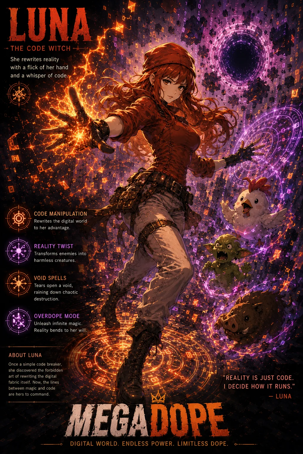 Luna character artwork