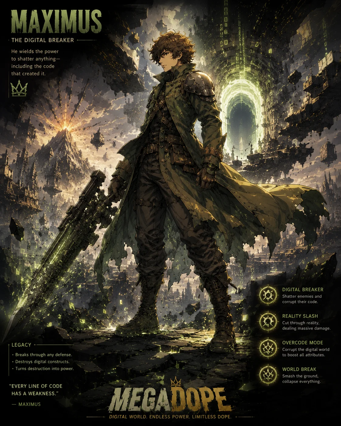 Maximus character artwork