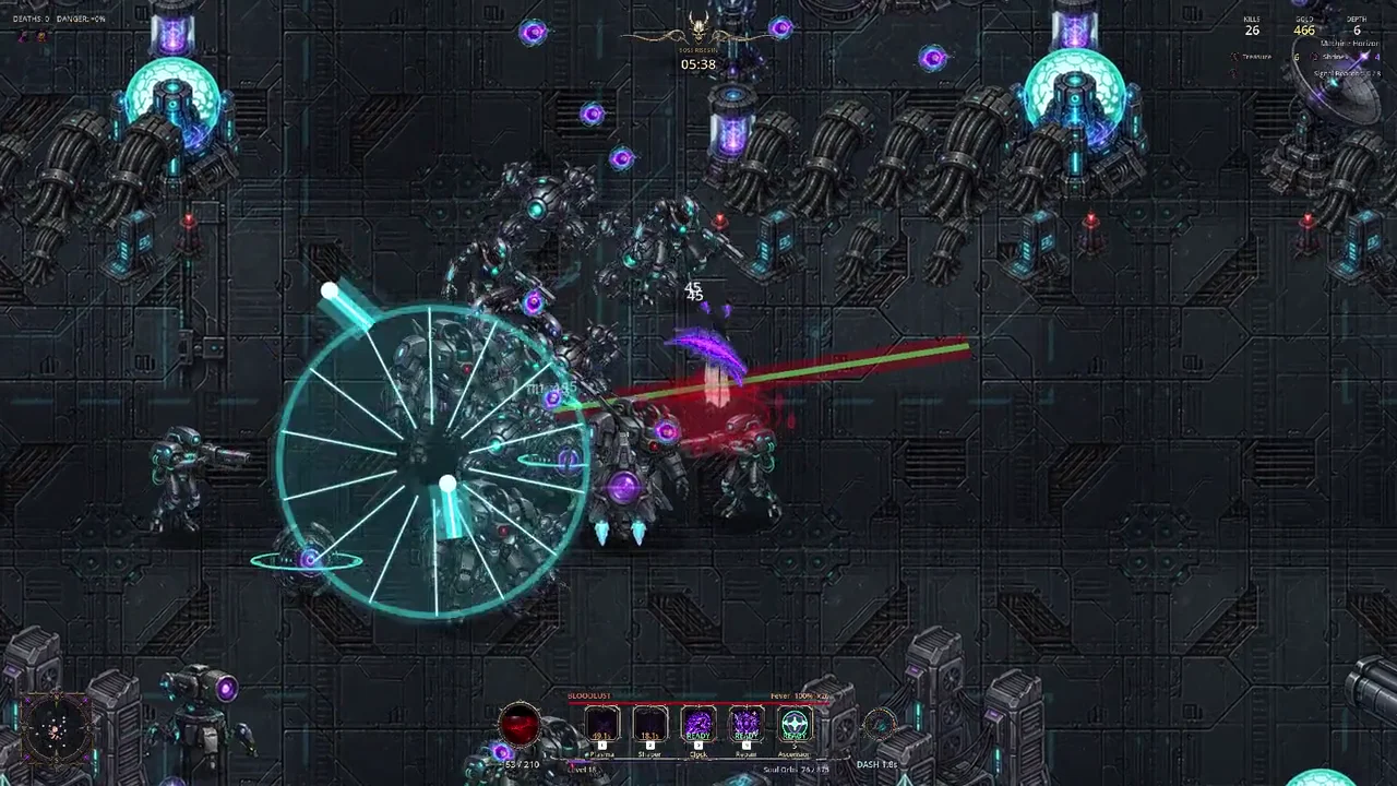 MegaDope 2D gameplay captured in the game